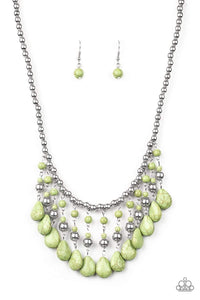 Rural Revival - Green - Paparazzi Necklace