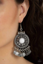 Load image into Gallery viewer, Rural Rhythm - White - Paparazzi Earrings