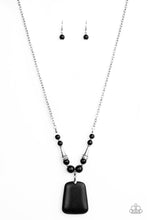 Load image into Gallery viewer, Sandstone Oasis - Black - Paparazzi Necklace