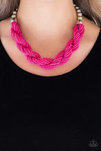 Load image into Gallery viewer, Savannah Surfin - Pink - Paparazzi Necklace