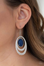 Load image into Gallery viewer, Seaside Spinster - Blue Earrings
