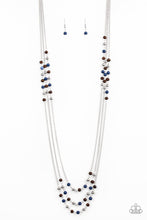 Load image into Gallery viewer, Seasonal Sensation - Blue Necklace