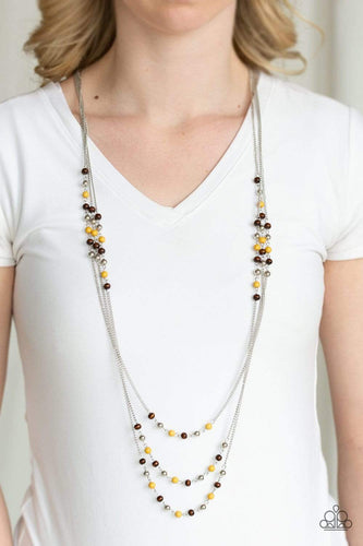 Seasonal Sensation - Yellow Necklace