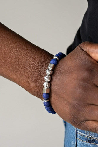 SENSEI and Sensibility - Blue - Paparazzi Bracelet