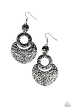 Load image into Gallery viewer, Shimmer Suite - Black - Paparazzi Earrings