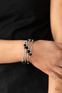 Showy Shimmer - Black Jewelry