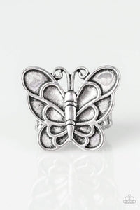 Sky High Butterfly - Silver Ring