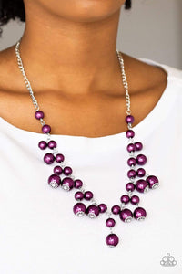 Soon To Be Mrs. - Purple Necklace