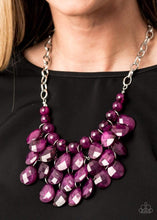 Load image into Gallery viewer, Sorry To Burst Your Bubble - Purple - Paparazzi Necklace