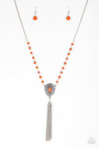 Soul Quest - Orange Necklace