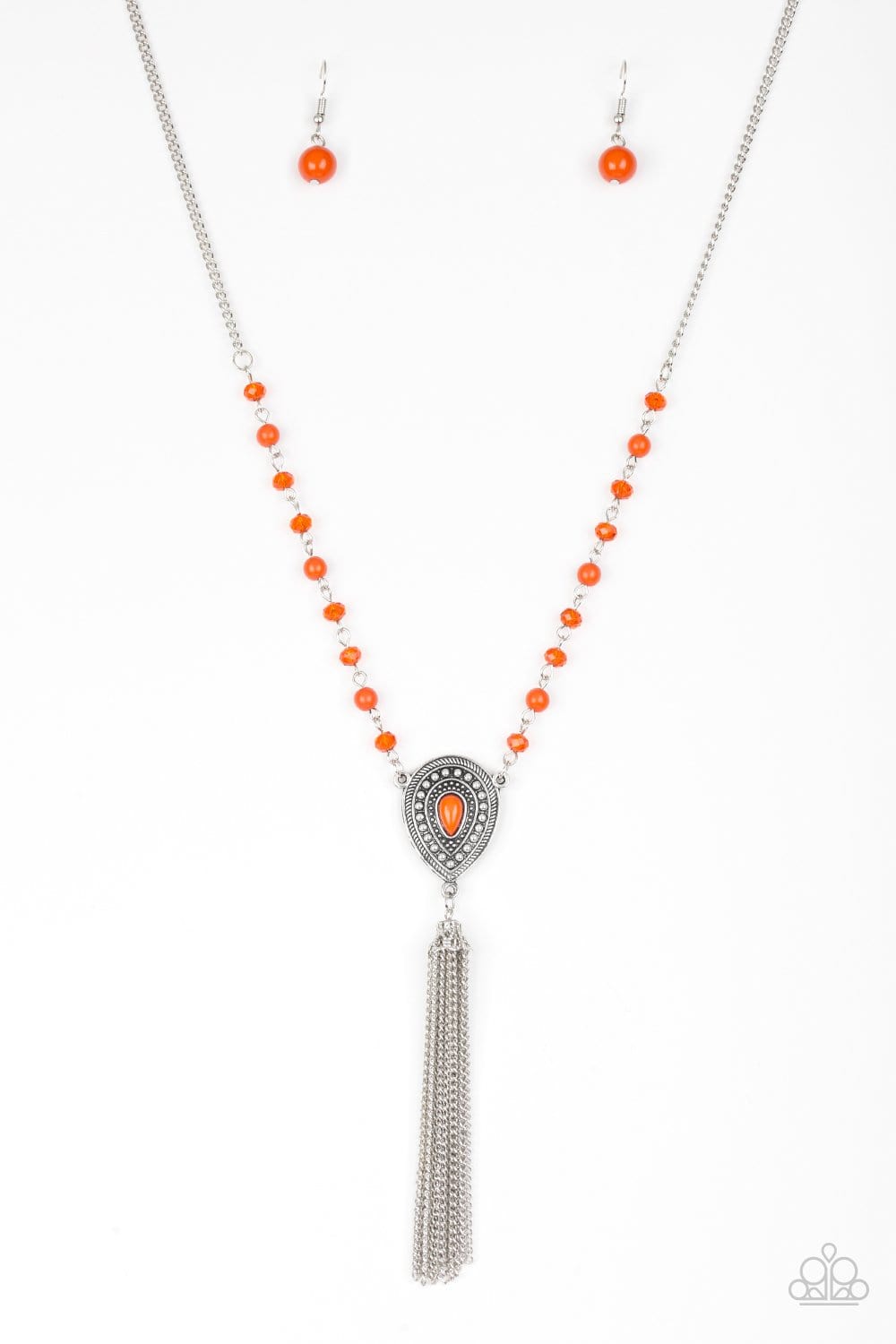 Soul Quest - Orange Necklace