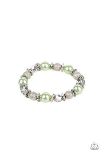 Sparking Conversation - Green Bracelet