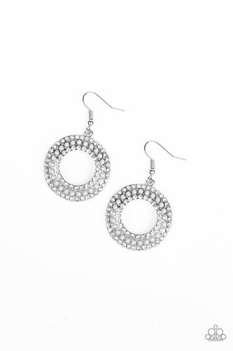 Sparkle Splurge - Silver Earrings