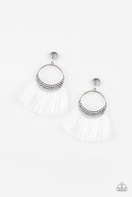 Load image into Gallery viewer, Spartan Spirit - White Earrings