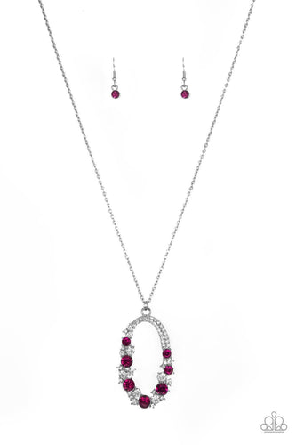 Spotlight Social - Pink - Paparazzi Necklace