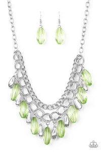 Spring Daydream - Green Necklace