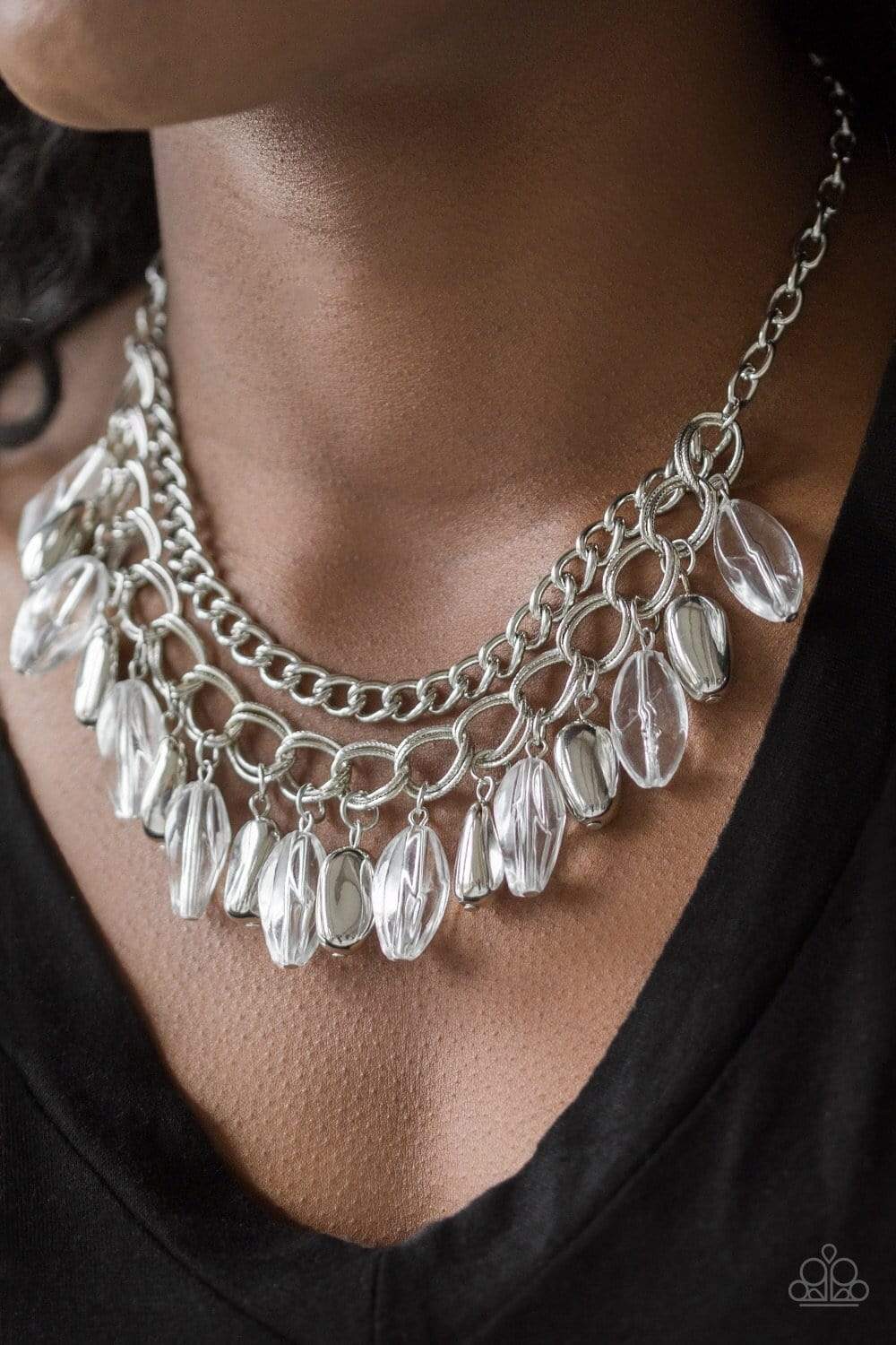Spring Daydream - White Necklace