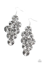 Load image into Gallery viewer, Star Spangled Shine - Silver - Paparazzi Earrings