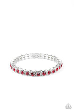 Load image into Gallery viewer, Starry Social - Red - Paparazzi Bracelet
