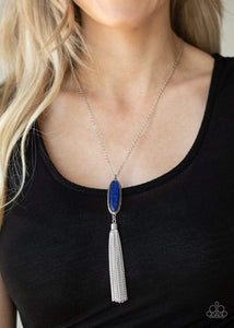 Stay Cool - Blue - Paparzzi Necklace