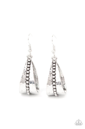 STIRRUP Some Trouble - Silver - Paparazzi Jewelry