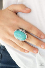 Load image into Gallery viewer, Stonehenge Garden - Blue - Paparazzi Ring