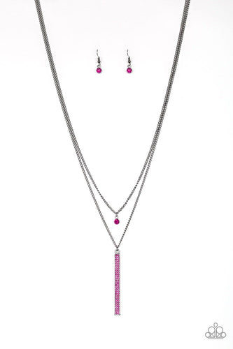 Stratospheric - Pink Necklace