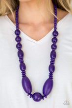 Load image into Gallery viewer, Summer Breezin - Purple - Paparazzi Necklace