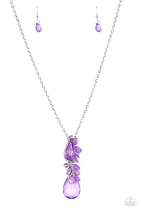 Summer Solo - Purple Necklace