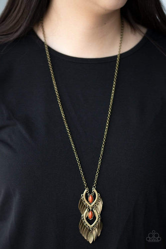 Summer SOUL-stice - Brown - Paparazzi Necklace