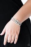 Take A SPACEWALK - Silver - Paparazzi Bracelet