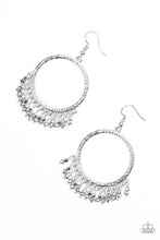 Load image into Gallery viewer, Tambourine Tango - Silver Earrings