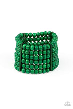 Load image into Gallery viewer, Tanning in Tanzania - Green - Paparazzi Braacelet