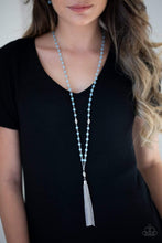 Load image into Gallery viewer, Tassel Takeover - Blue - Paparazzi Neckalce