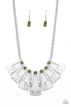 Load image into Gallery viewer, Terra Takeover - Green - Paparazzi Necklace