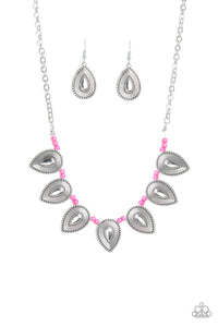 Terra Trailblazer - Pink Necklace