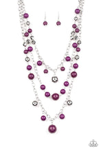 Load image into Gallery viewer, The Partygoer - Purple Necklace
