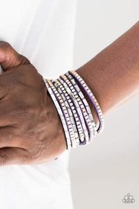 This Time With Attitude - Purple Bracelet
