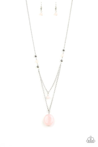 Time To Hit The ROAM - Pink Necklace