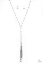 Load image into Gallery viewer, Timeless Tassels - Pink - Paparazzi Necklace