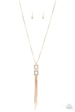Load image into Gallery viewer, Times Square Stunner - Gold - Paparazzi Necklace