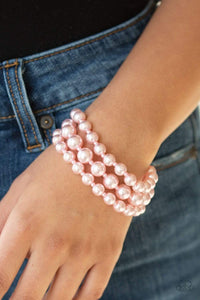 Total PEARL-fection - Pink Bracelet