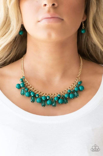 Tour de Trendsetter - Green - Paparazzi Necklace