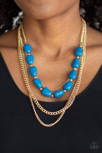 Load image into Gallery viewer, Trend Status - Blue Necklace