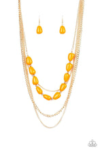 Load image into Gallery viewer, Trend Status - Orange Necklace