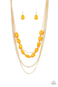 Trend Status - Orange Necklace