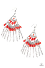 Load image into Gallery viewer, Trending Transcendence - Red Earrings