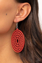 Load image into Gallery viewer, Tropical Retreat - Red Earrings