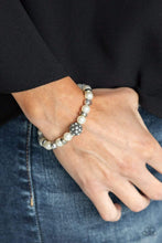Load image into Gallery viewer, Twinkling Timelessness - White - Paparazzi Bracelet