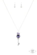 Load image into Gallery viewer, Unlock Every Door - Purple - Paparazzi Necklace